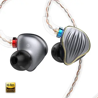 หูฟัง FiiO FH5 hybrid 4 ไดร์เวอร์ (3BAs+1DD) ระดับ Hi-Res ถอดสายได้