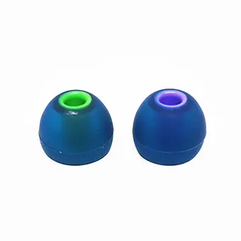 จุกหูฟัง Acoustune AET08 - S (เขียวน้ำเงิน/ม่วงน้ำเงิน) (1 คู่)
