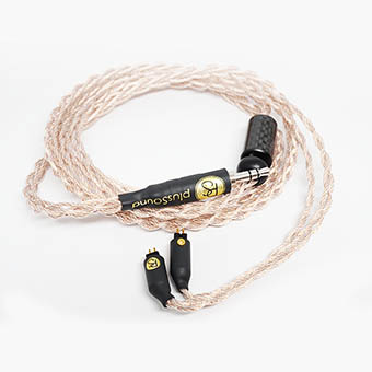 สายอัพเกรดหูฟัง plusSound Exo Series Tri-Metal Custom Cable MMCX 3.5mm
