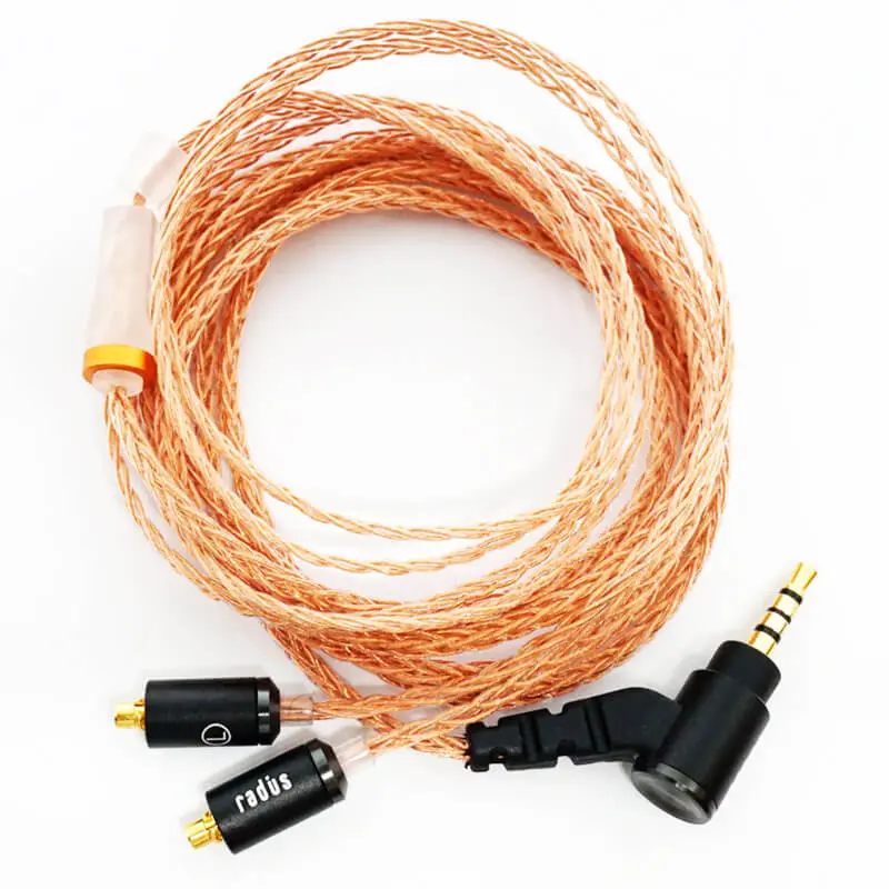 สายอัพเกรดหูฟัง radius HC-OFC25K (2.5mm)