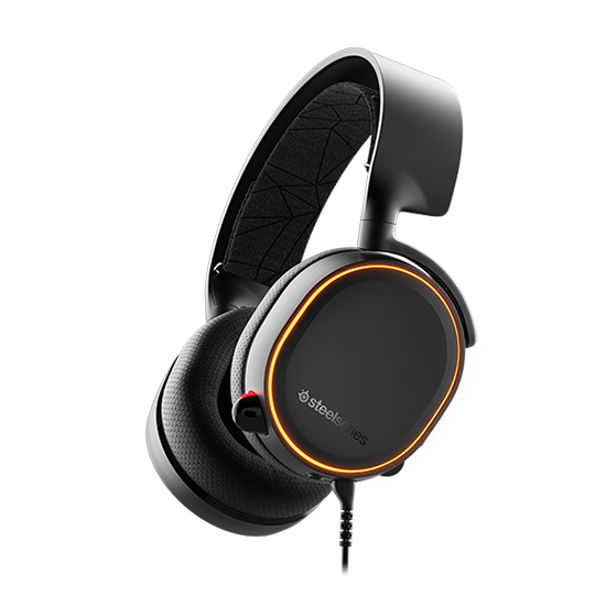 หูฟังเกมมิ่ง 7.1 SteelSeries Arctis 5 RGB 7.1 DTS Headphone (Black)
