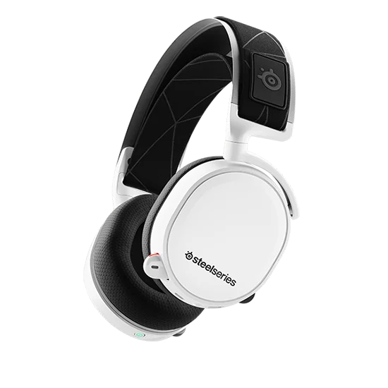 หูฟังเกมมิ่ง 7.1 SteelSeries Arctis 7 7.1 DTS Headphone Wireless 2019 Edition (White)