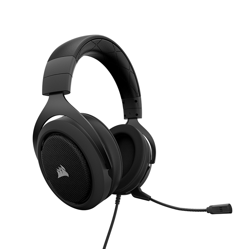 หูฟังเกมมิ่ง Corsair HS50 Stereo Gaming Headset (Carbon)