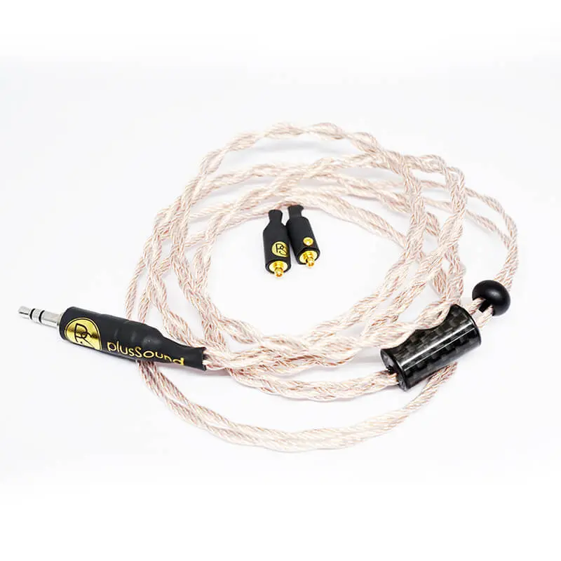 สายอัพเกรดหูฟัง plusSound Exo Series Tri-Metal Custom Cable (mmcx)