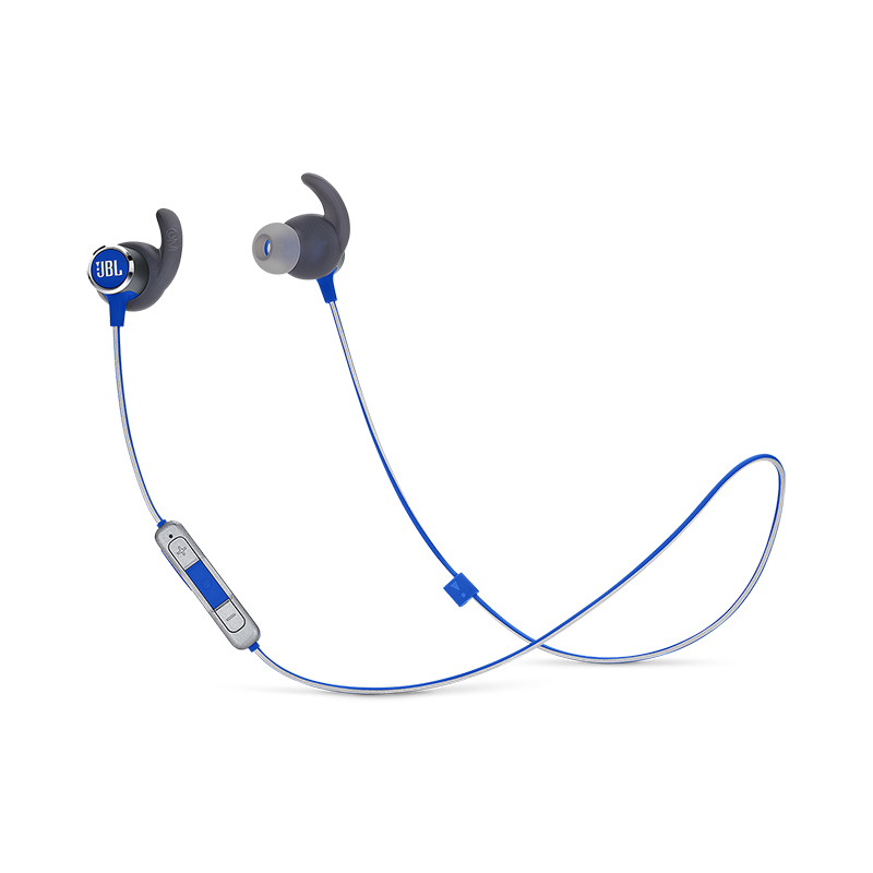 JBL REFLECT MINI 2 Sweatproof Wireless Sport In-Ear Headphones (Blue)