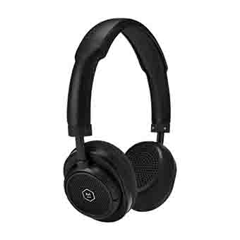 Master & Dynamic MW50+ 2-In-1 Wireless On-Ear + Over-Ear Headphones (Black)