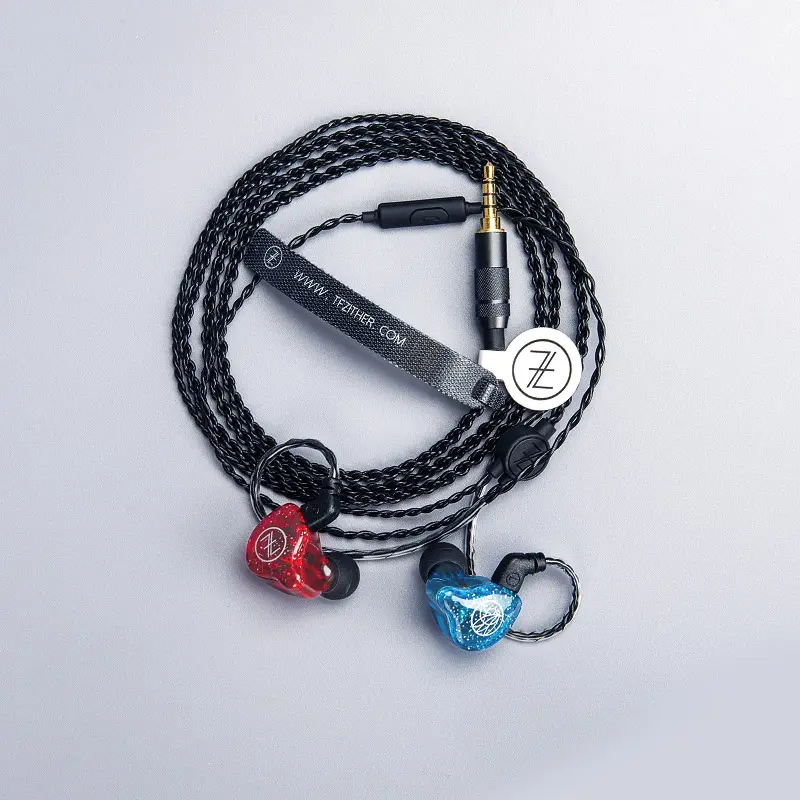 หูฟัง TFZ T1SM Dynamic mic (Blue/Red)