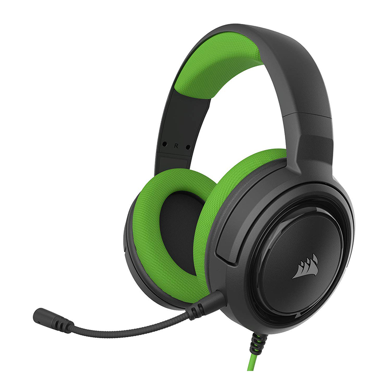 หูฟังเกมมิ่ง Corsair HS35 Stereo Gaming Headset (Green)