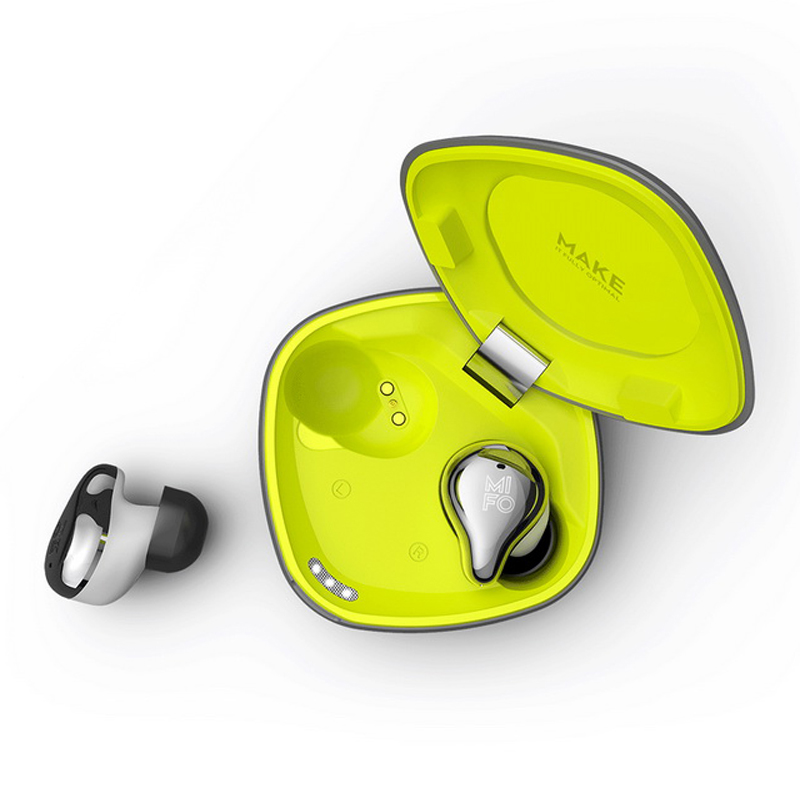 หูฟังไร้สาย True Wireless Mifo O4 True Wireless Bluetooth 5.0 Waterproof IPX7 (Gray)