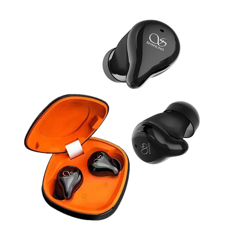 หูฟังไร้สาย Shanling MTW100 True Wireless BA driver รองรับ Bluetooth 5.0 , IPX7 , AAC (Black)