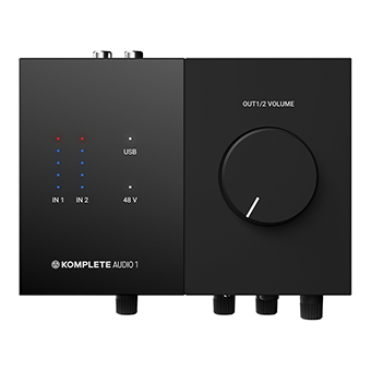 Native Instruments Komplete Audio 1 USB Audio Interface with DI and Bundled Software