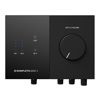Native Instruments Komplete Audio 2 2-channel USB Audio Interface with DI and Bundled Software