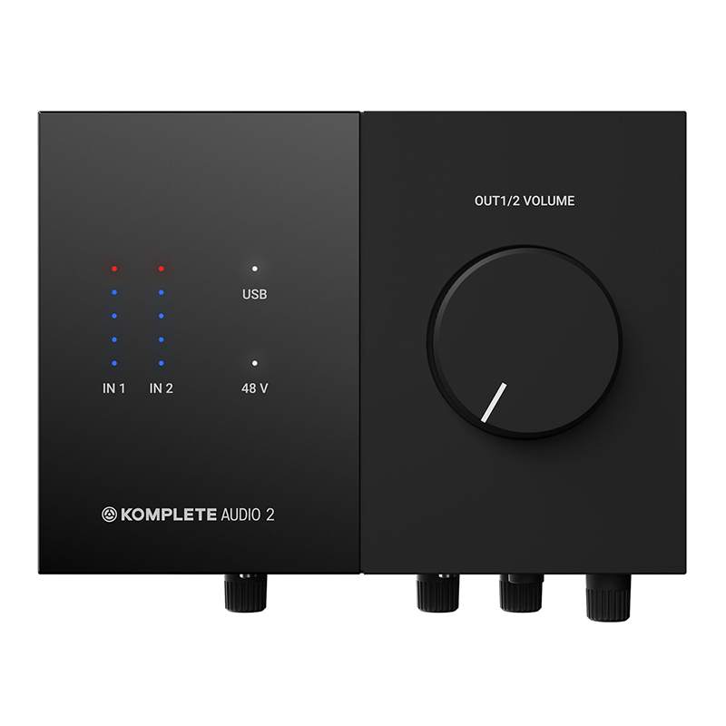 Native Instruments Komplete Audio 2 2-channel USB Audio Interface with DI and Bundled Software