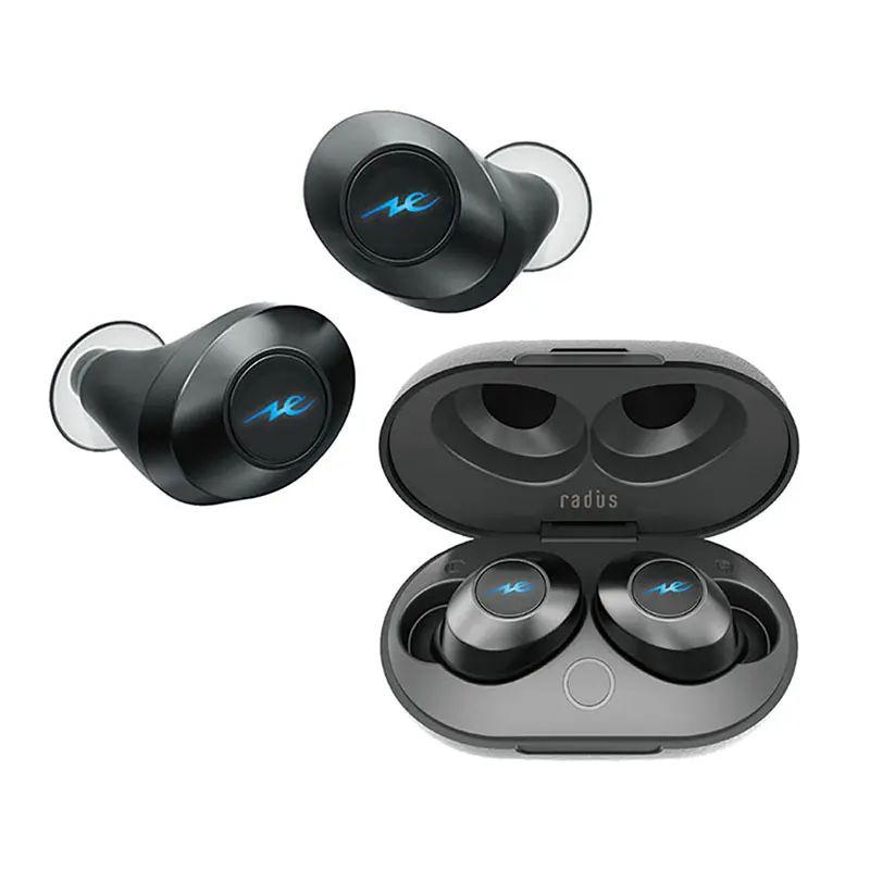 หูฟังไร้สาย Radius HP-T50BT True Wireless Earphone Bluetooth 5.0 IPX5 (Black)