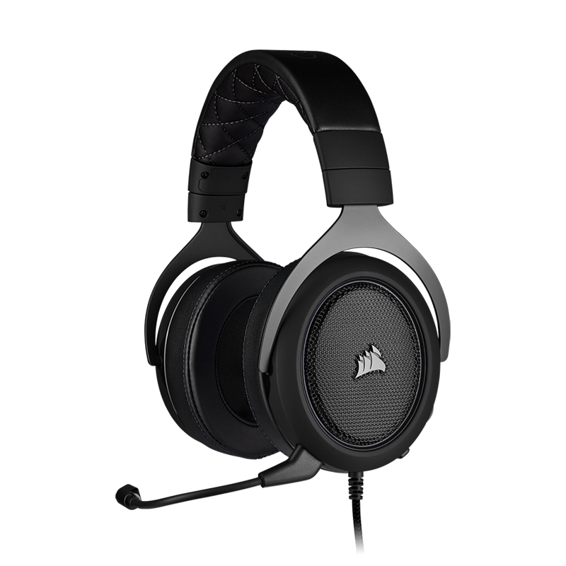 หูฟังเล่นเกม Corsair HS60 PRO SURROUND Gaming Headset (Carbon)