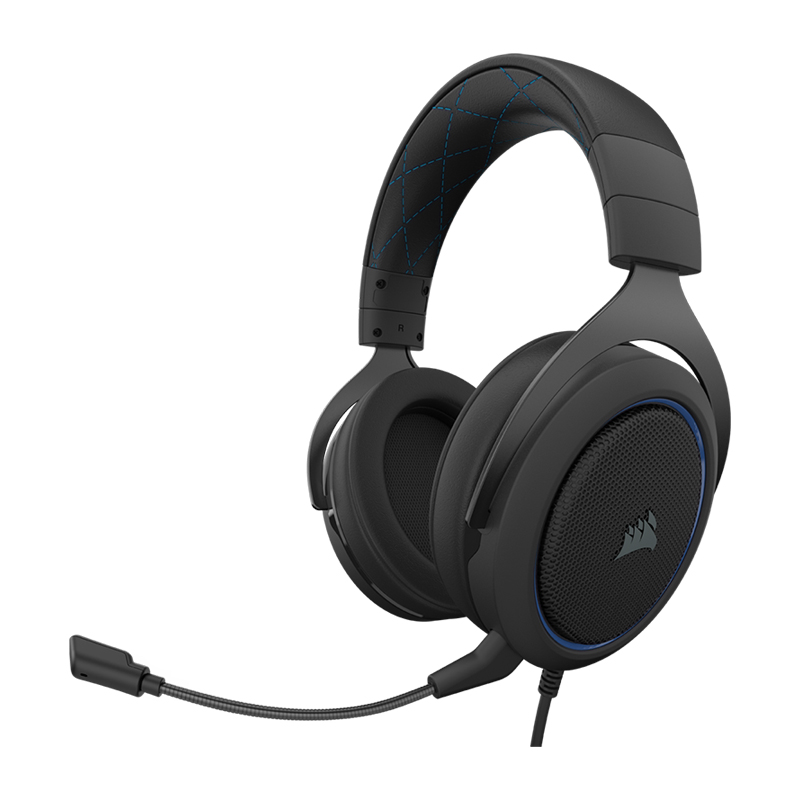 หูฟังเล่นเกม Corsair HS50 PRO STEREO Gaming Headset (Blue)
