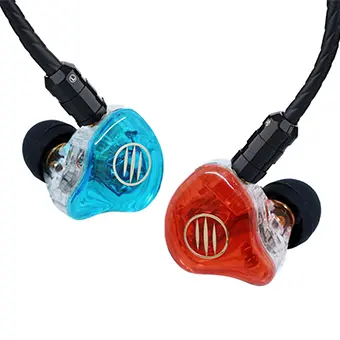 หูฟัง BGVP DS1 Pro 1DD+2BA MIC (Blue/Red)