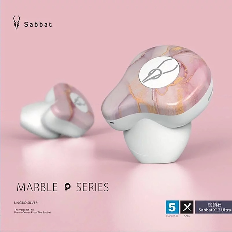หูฟังไร้สาย Sabbat X12 Ultra TWS Bluetooth 5.0 Earbuds รองรับ APTX (Yan Yanshi)