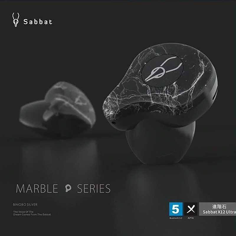 หูฟังไร้สาย Sabbat X12 Ultra TWS Bluetooth 5.0 Earbuds รองรับ APTX (Advanced Stone)