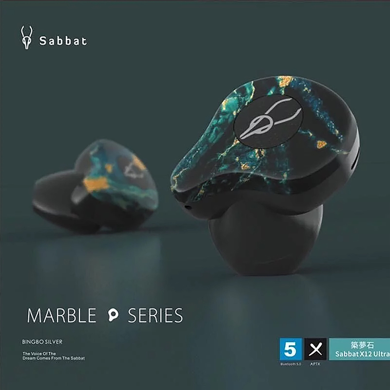 หูฟังไร้สาย Sabbat X12 Ultra TWS Bluetooth 5.0 Earbuds รองรับ APTX (Dream Stone)
