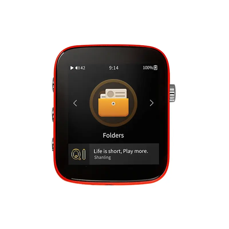 เครื่องเล่นเพลง Shanling Q1 รองรับ Two-Way Bluetooth aptX LDAC Hi-Res (Fire Red)