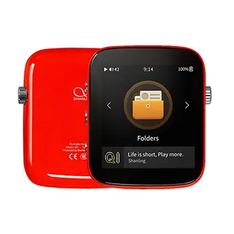 เครื่องเล่นเพลง Shanling Q1 รองรับ Two-Way Bluetooth aptX LDAC Hi-Res (Fire Red)