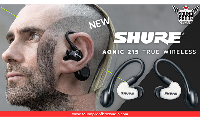 ใหม่ AONIC 215 True Wireless หูฟังไร้สาย True Wireless ตัวแรกจาก SHURE