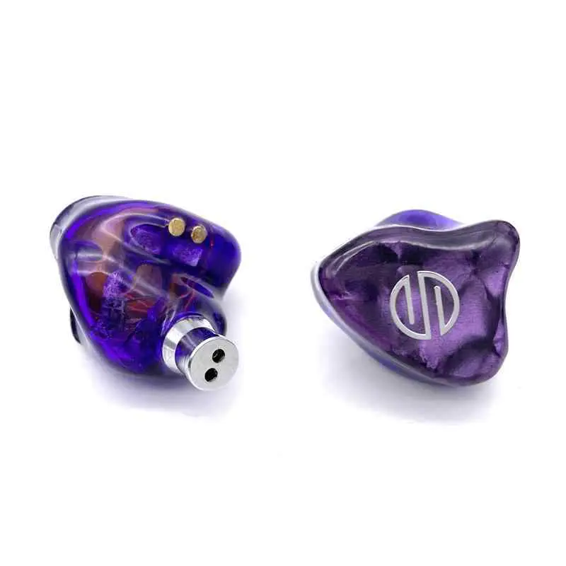 หูฟังไร้สาย ขั้ว MMCX BGVP Q2 HIFI Music Wireless Bluetooth 5.0 (Purple)
