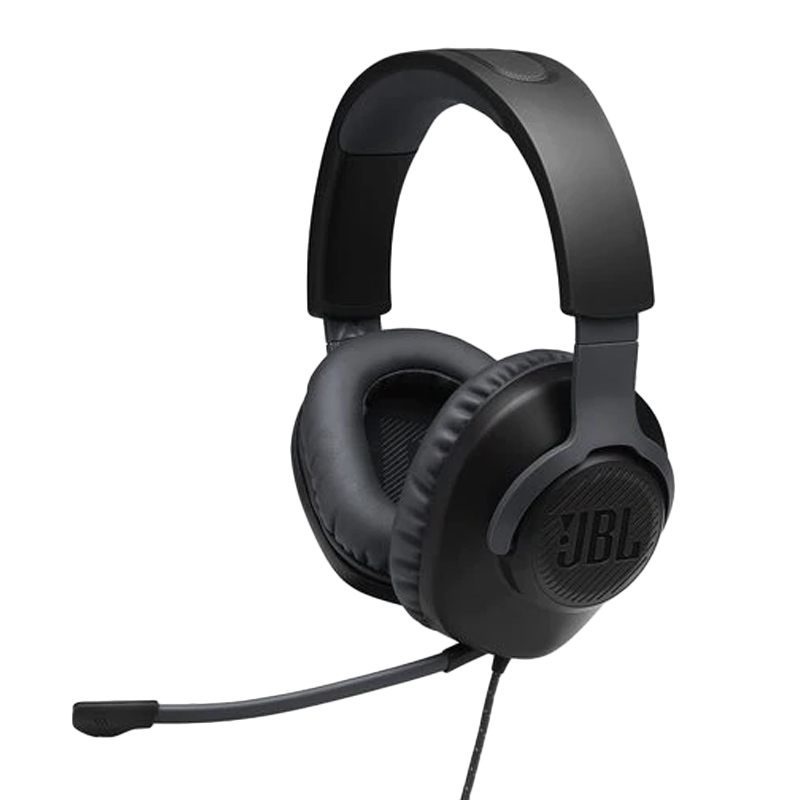 หูฟังเกม JBL Quantum 100 Wired over-ear gaming headset with a detachable mic