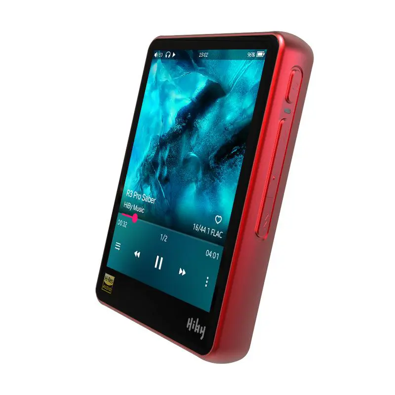 เครื่องเล่นเพลง Hiby R3 PRO Dual DAC บลูธูท 5.0 (Red)