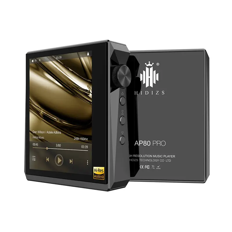 เครื่องเล่นเพลง DAP Hidizs AP80 Pro Dual DAC Chips (Black)
