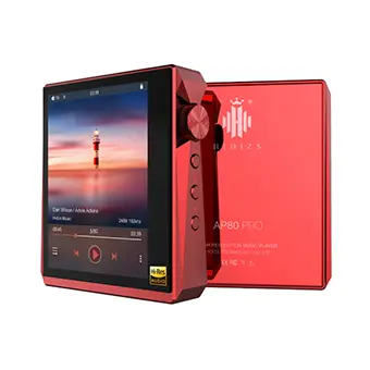 เครื่องเล่นเพลง DAP Hidizs AP80 Pro Dual DAC Chips (Red)