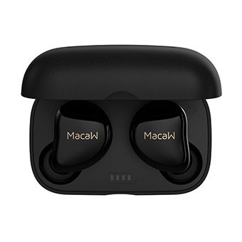 หูฟังไร้สาย Macaw MT-20 True Wireless Bluetooth 5.0 IPX5 (Black)
