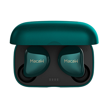 หูฟังไร้สาย Macaw MT-20 True Wireless Bluetooth 5.0 IPX5 (Green)