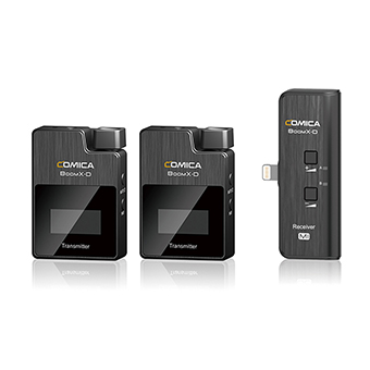 ไมค์ Wireless COMICA BoomX-D 2.4G Digital 1-Trigger-2 Wireless Microphone (MI2)