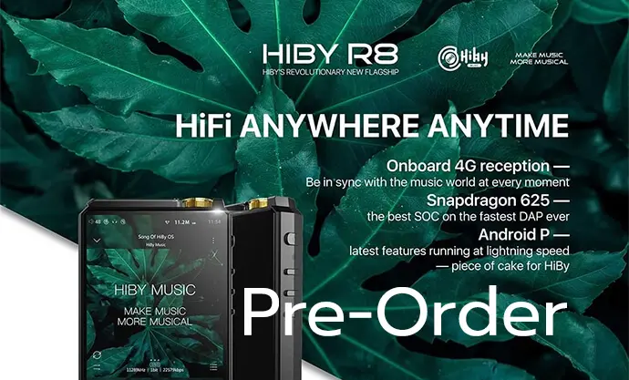 เปิดรับ Pre-Order แล้ว ราคา 62,990 บาท HiBy R8 เป็น DAP ระดับเรือธงรุ่นล่าสุด