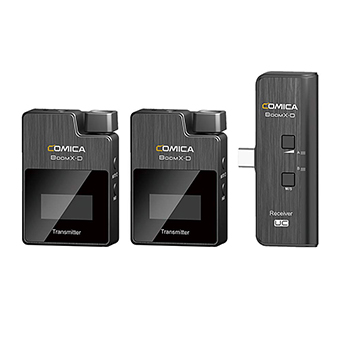 ไมค์ Wireless COMICA BoomX-D 2.4G Digital 1-Trigger-2 Wireless Microphone (UC2)