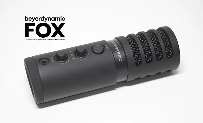 ไมโครโฟน USB คุณภาพระดับมืออาชีพ Beyerdynamic FOX ราคา 6990 บาท ประกันศูนย์ไทย 2 ปีเต็ม