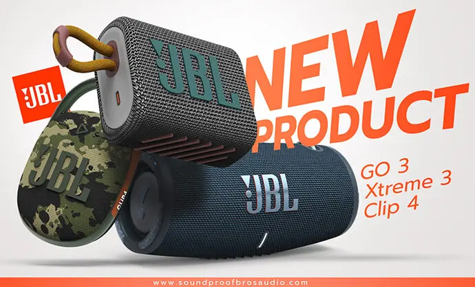 ลำโพงบลูทูธ แบรนด์ JBL รุ่นใหม่ออกแล้ว! JBL GO 3, JBL Xtreme 3, JBL Clip 4 ออกรุ่นใหม่แล้ว สวยสุดๆไปเลยละครับ
