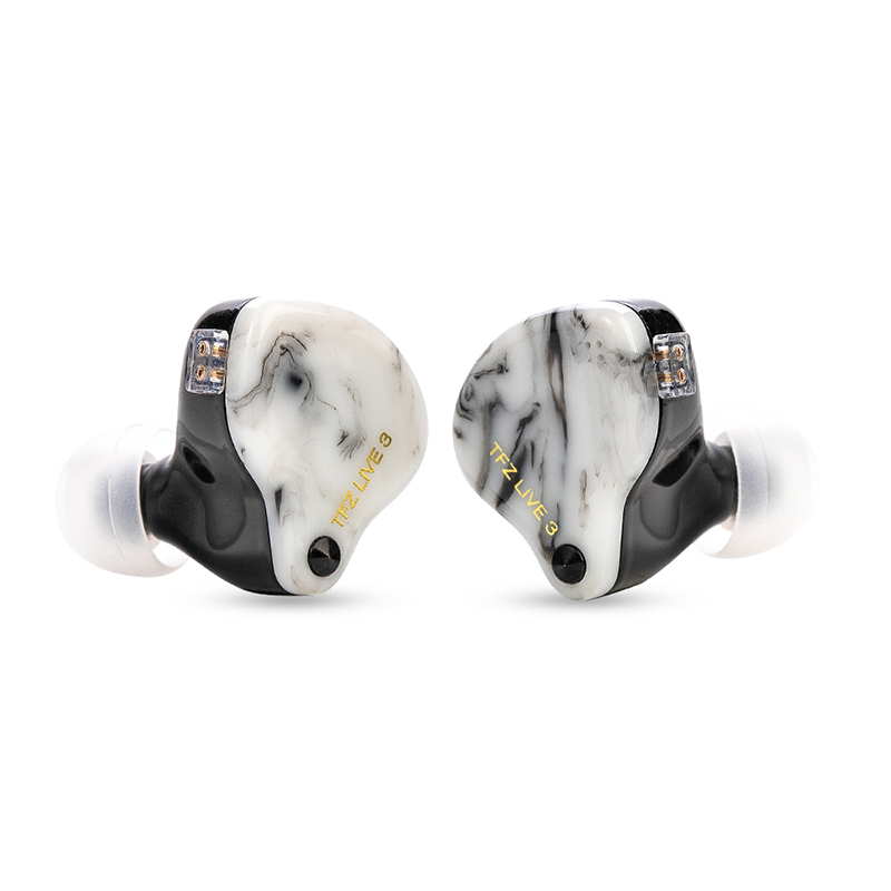 หูฟัง TFZ LIVE 3 HiFi In-ear Earphone Dual Magnetic Circuit Graphene Dynamic Driver (Neutral White)