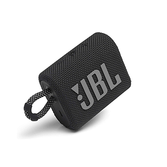 ลำโพงพกพา JBL GO 3 Portable Waterproof Speaker (Black)
