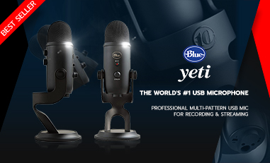 ไมโครโฟน Blue YETI Microphone (Blackout)
