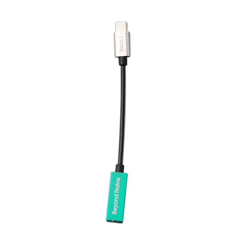 TFZ Deco.1 สายแปลง Type C เป็น 3.5mm พร้อม DAC (Green)