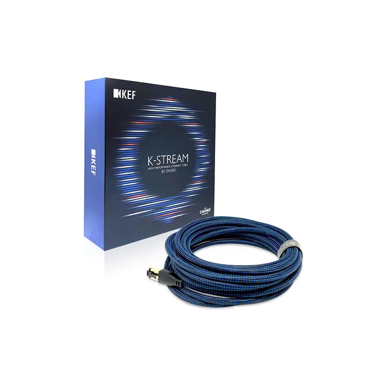 สายเคเบิล KEF รุ่น Stream 6M CAT6 (Blue)