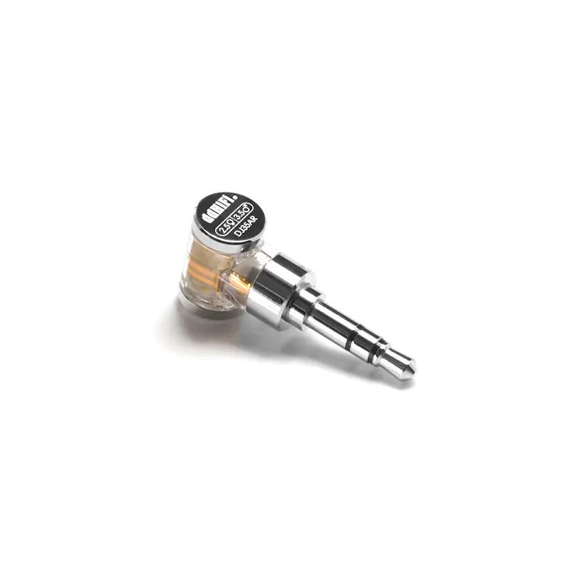 DD DJ35AR แจ็คแปลงหูฟัง 2.5 Balanced เป็น มาตรฐาน 3.5 หัวแจ็คชุบ Rhodium