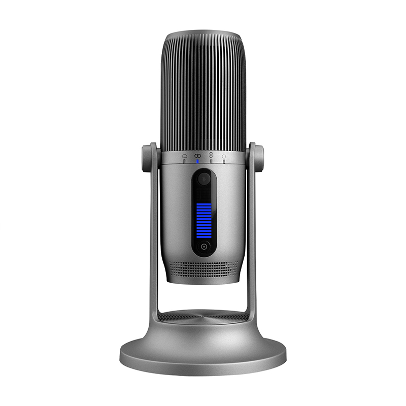 Thronmax MDrill One Pro digital USB microphones. (Silver)