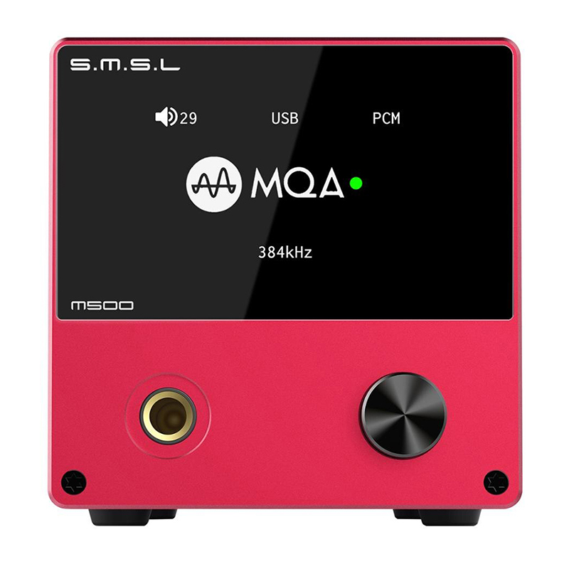 SMSL M500 DAC Hi-Res MQA ( RED )