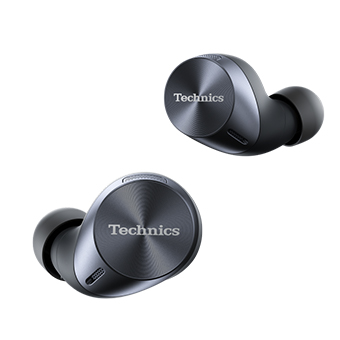 Technics EAH-AZ60 True-Wireless Earbuds (Titanium Black)
