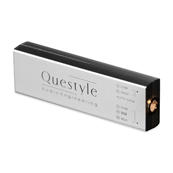 Questyle รุ่น M12 DAC/AMP พกพา Mobile Hi-Fi Headphone Amplifier with DAC ( Silver )