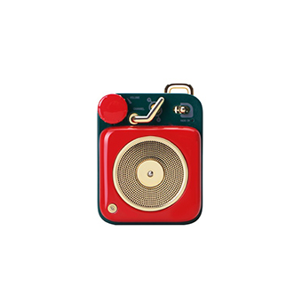MUZEN Button Mini Portable Wireless Bluetooth Speaker ( Scarlet Red )